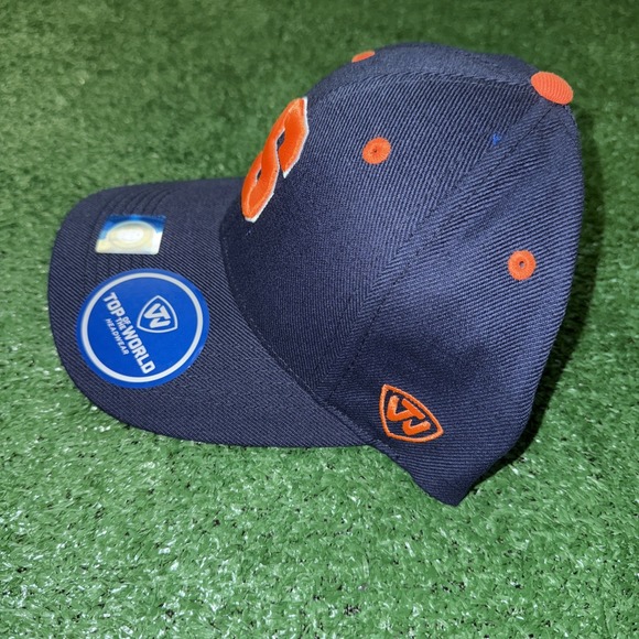 Syracuse Orange SnapBack Hat - Top Of The World A-Frame Adjustable Cap‎ - Picture 2 of 5